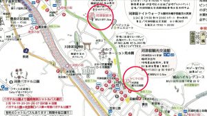 河津桜まつり 会場周辺マップ