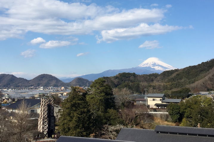 富士山と韮山反射炉