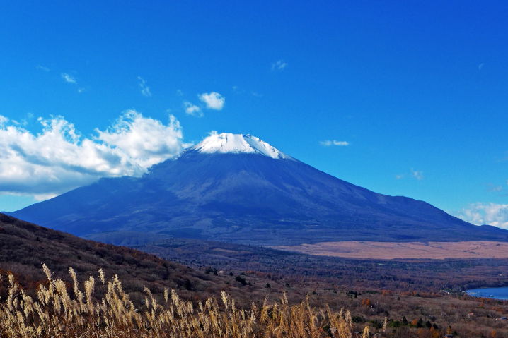 富士山と山中湖