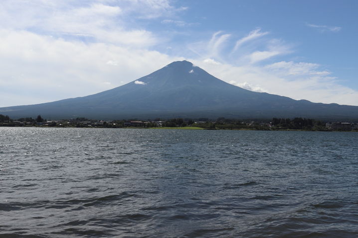 富士山と河口湖