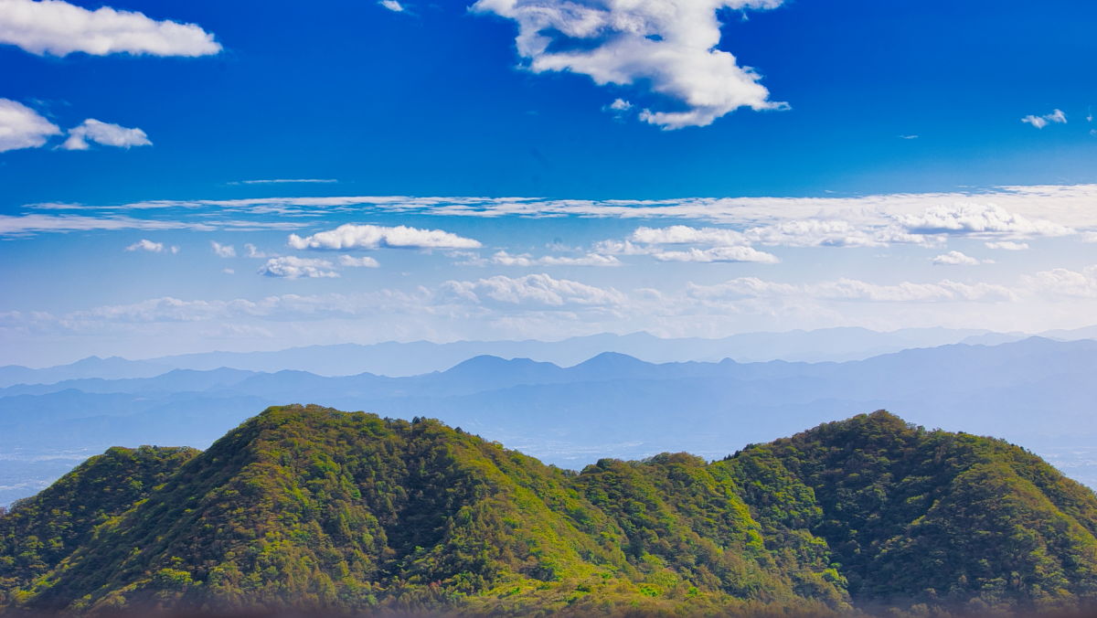榛名山 山頂からの眺め