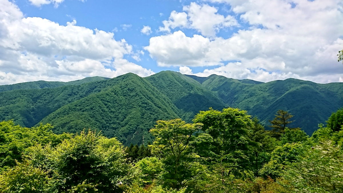 地t部の山々