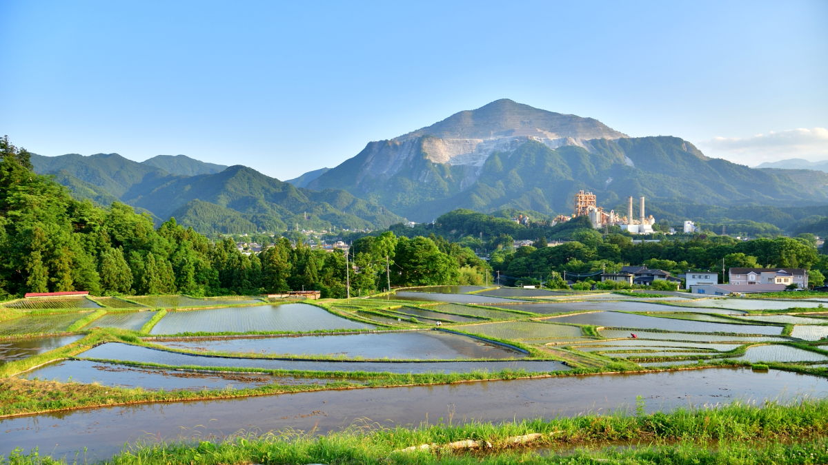 秩父　武甲山